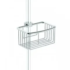 Hib Shower Basket Clip On Riser Rail - Modern product image - Image 2