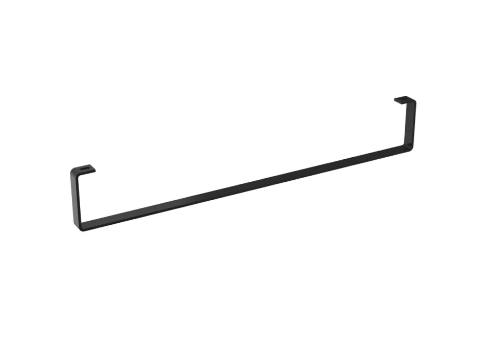 Saneux Matteo Slim 60cm Towel Rail (for 39002) - Satin Black product image - Image 2