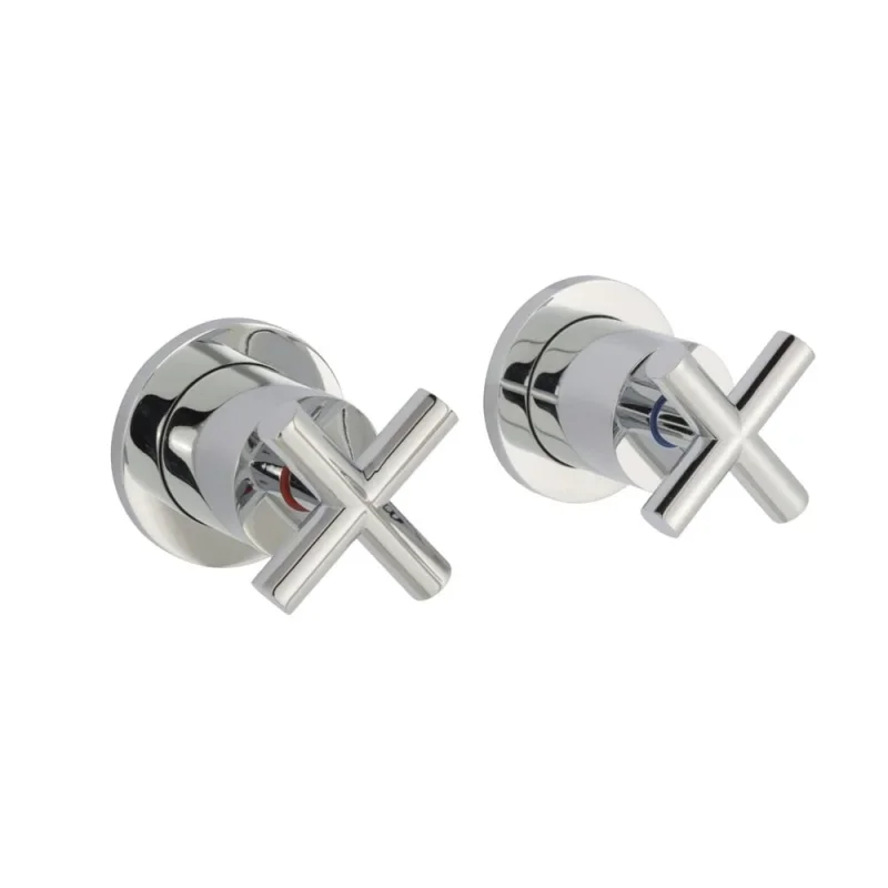 Just Taps Solex Concealed Stop Valves Chrome product image - Image 3