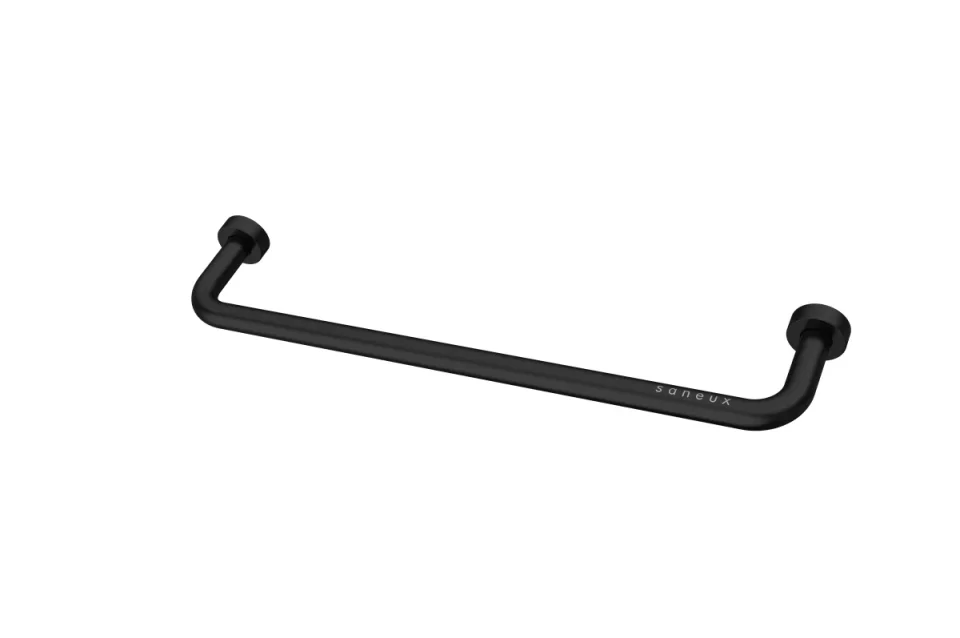 Saneux York 160mm Handle - Satin Black (pvd) detail view - Image 3