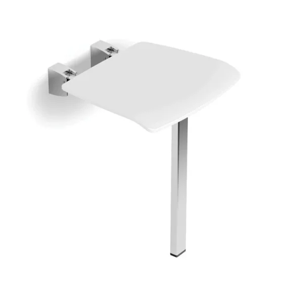 Hib Shower Seat With Support Leg (white) product image - Image 2