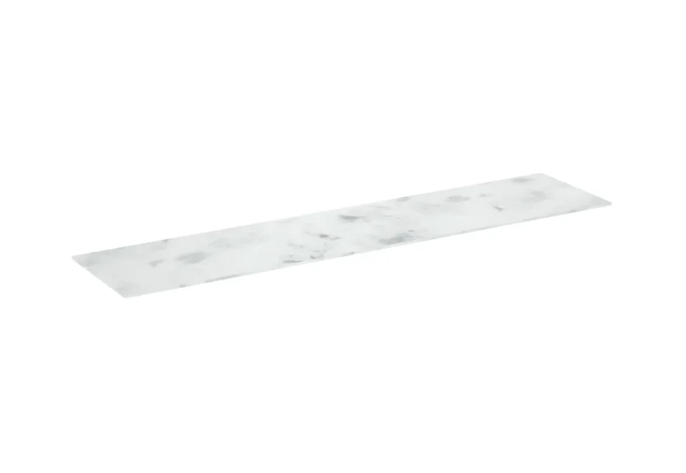 Saneux Uni 200cm Countertop - Matte Carrara White - 12mm product image - Image 2