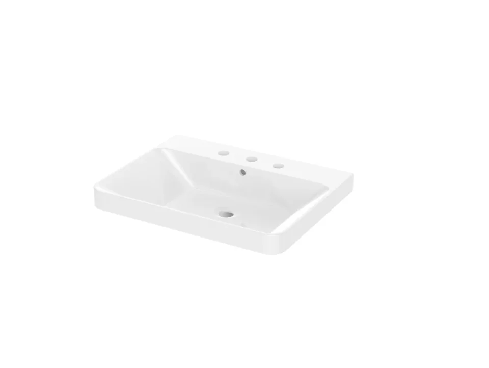 Saneux Hyde 60x46cm Washbasin 3th product image - Image 4