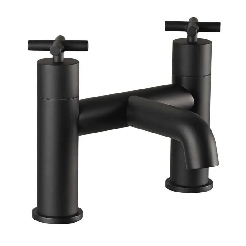 Just Taps Solex Bath Filler Matt Black product image - Image 2