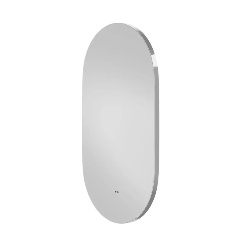 Hib Arcane Illuminated Frame Bathroom Mirror - Gunmetal detail view - Image 3