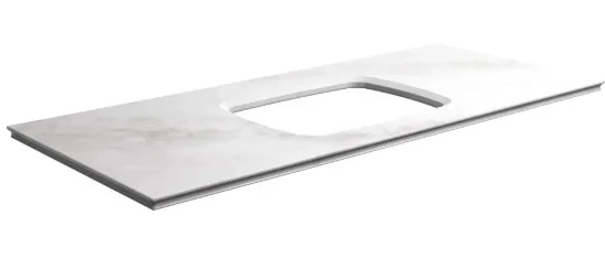 Roper Rhodes Walcot 1200 Worktop Single-bianco Marble