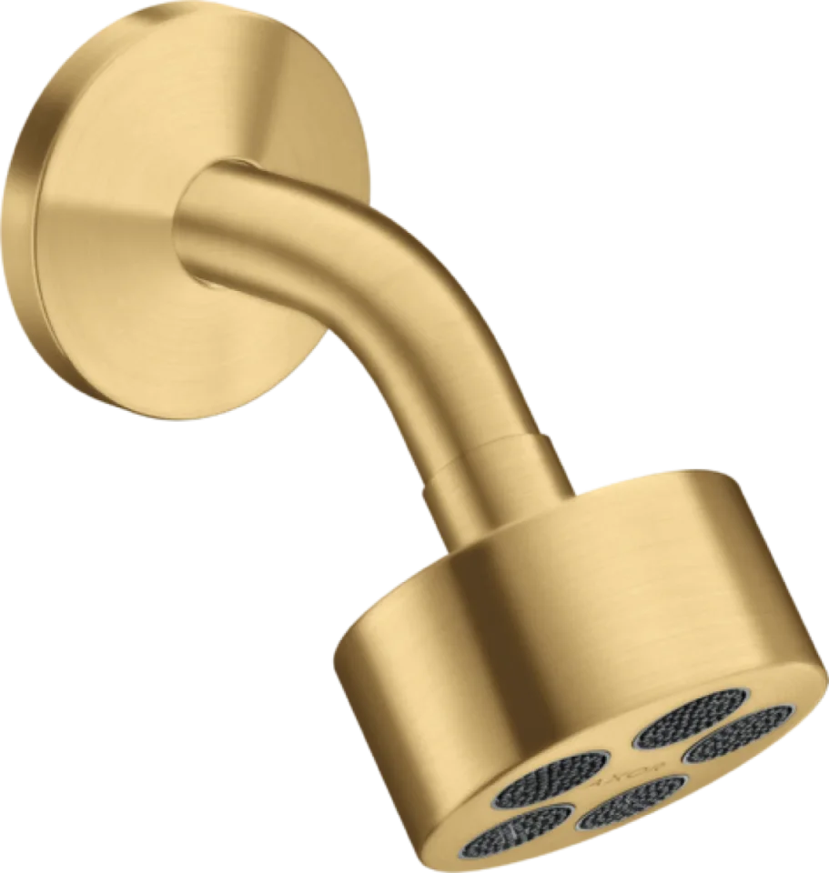Axor One Overhead Shower 75 1jet Ecosmart With Shower Arm Brushed Gold Optic product image - Image 3