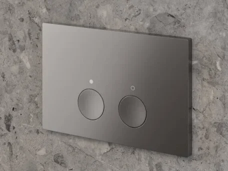 Axor Flushplate Flush Plate For Geberit Sigma Brushed Black Chrome product image - Image 4