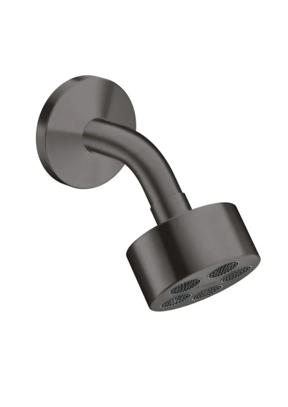 Axor One Overhead Shower 75 1jet Ecosmart With Shower Arm Brushed Black Chrome product image - Image 2