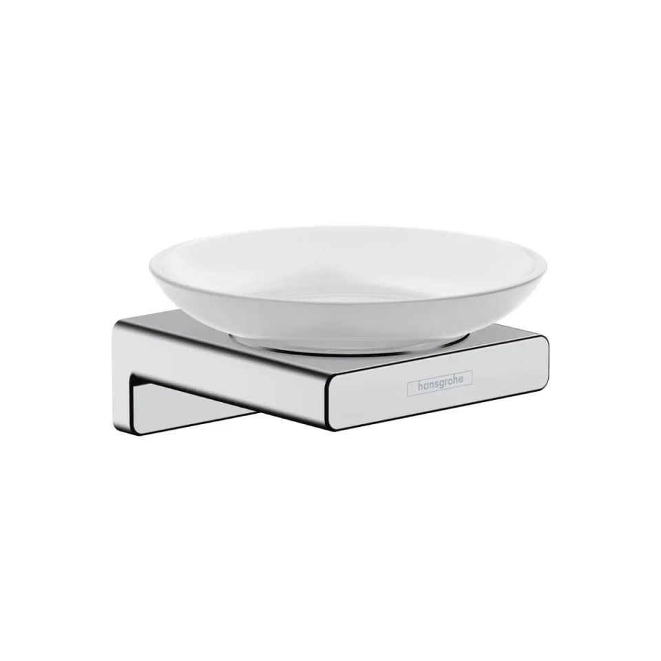 Hansgrohe Addstoris Q Soap Dish Chrome product image - Image 2