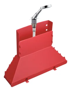 Axor Concealed Basic Set Bath/shower Mixers 920 X 355 X 88mm Gunmetal/chrome - Brushed