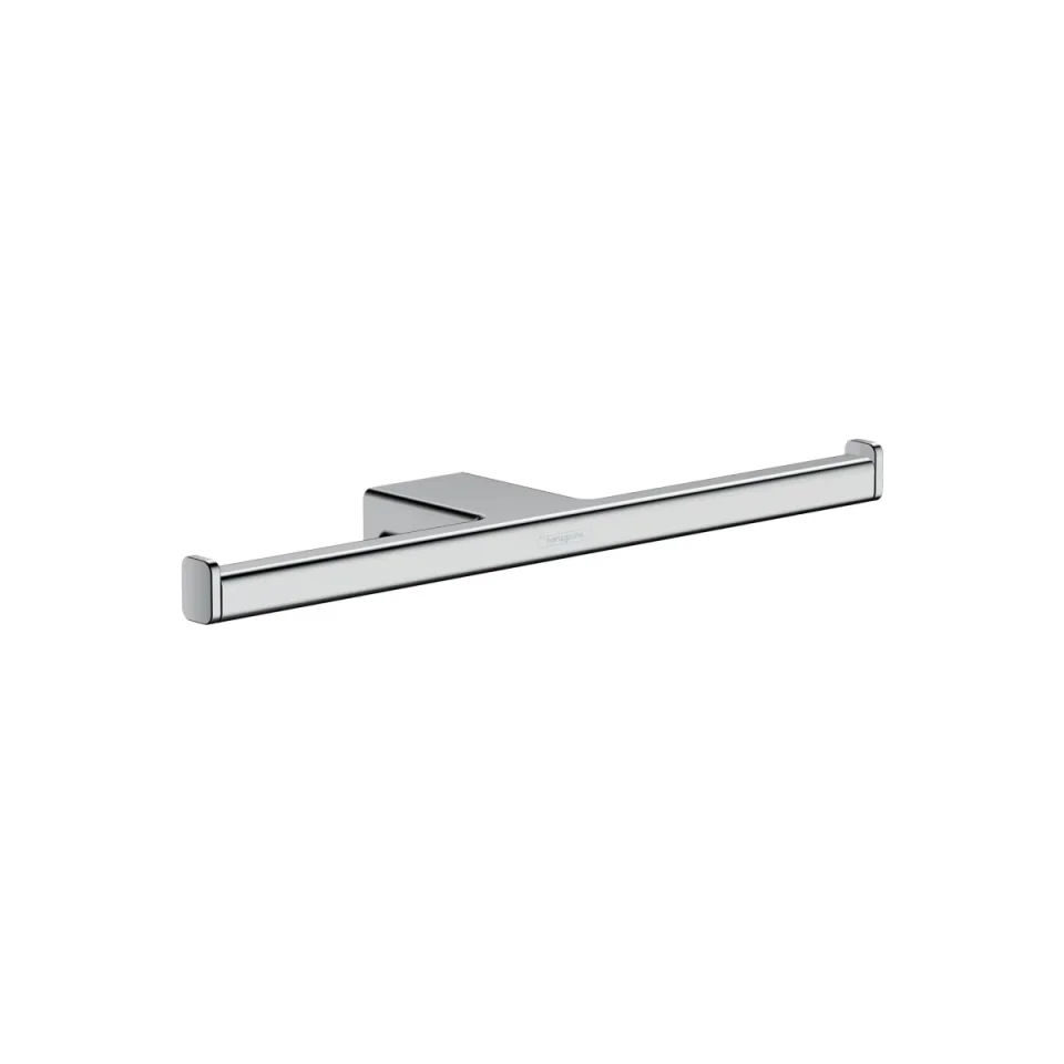 Hansgrohe Addstoris Q Double Roll Holder Chrome product image - Image 2