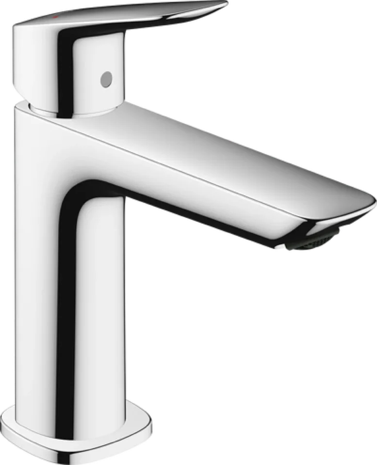 Hansgrohe Logis Single Lever Basin Mixer 110 Fine With Push-open Waste Set Chrome product image - Image 3