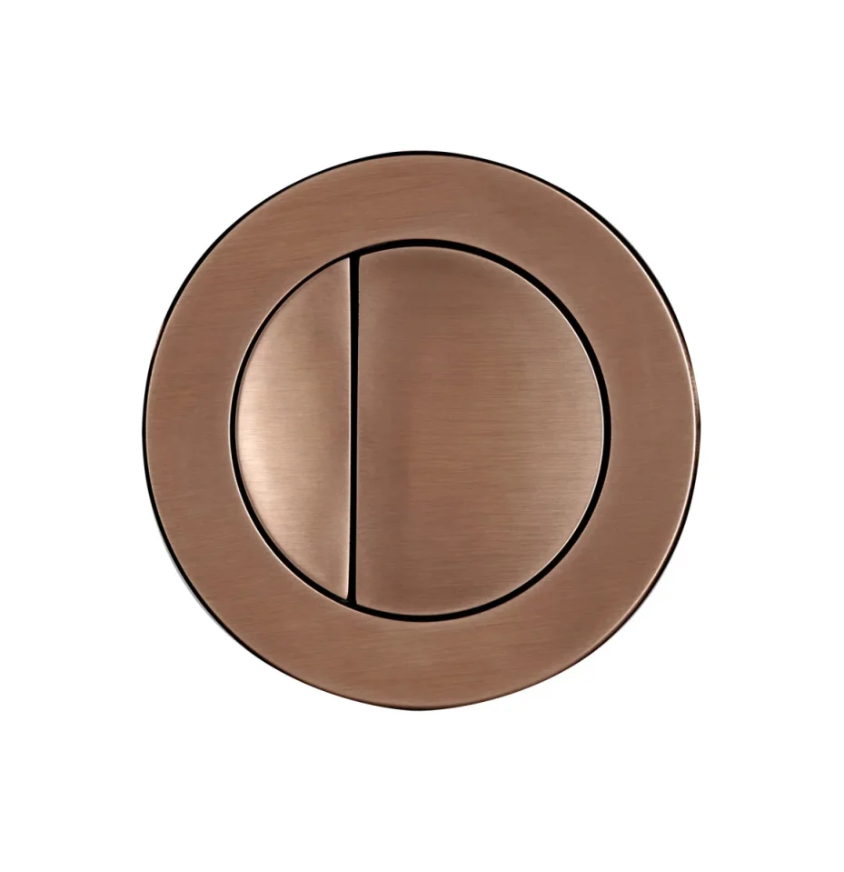 Roper Rhodes Round Flush Button Brushed Bronze product image - Image 2