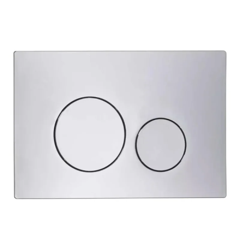 Roper Rhodes Rondo Circle Dual Flush Plate - Chrome product image - Image 2
