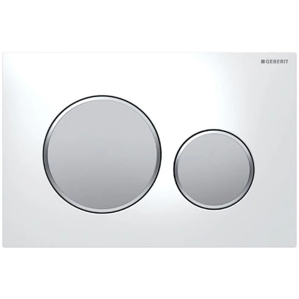 Geberit 115.882.kl.1 Sigma20 White/cpmatt/cpmatt product image - Image 2