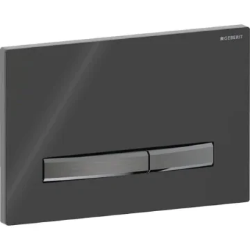 Geberit Sigma50 Flush Plate Dual Flush Blk Chrome product image - Image 2