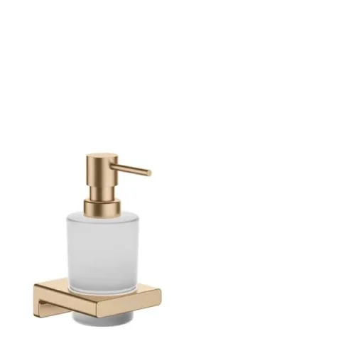 Hansgrohe Addstoris Q Liquid Soap Dispenser Brushed Bronze product image - Image 3