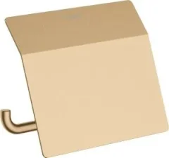 Hansgrohe Addstoris Q Roll Holder With Cover Brushed Bronze product image - Image 2