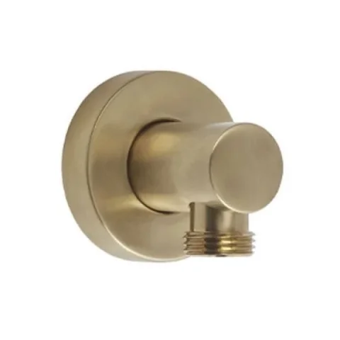 Roper Rhodes Round Wall Elbow - Brass product image - Image 2
