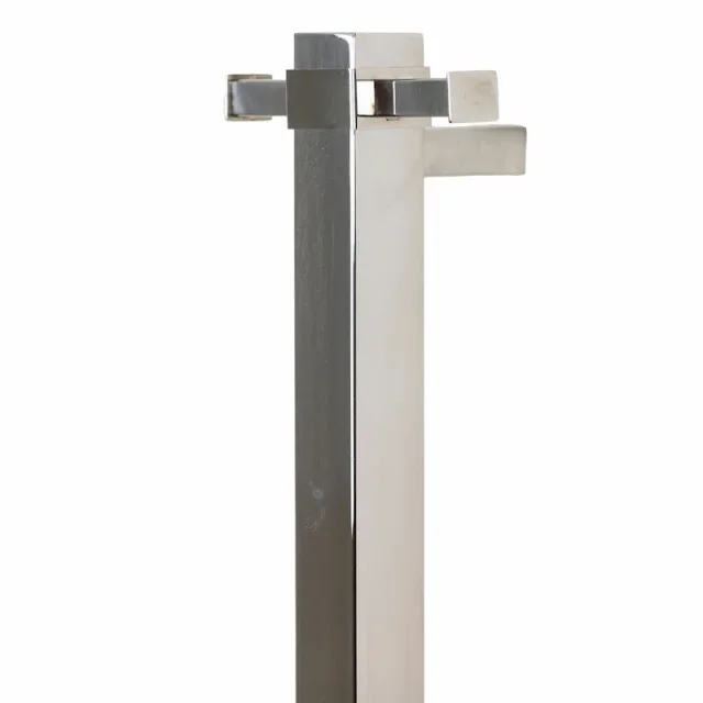 Thermosphere 12v Vertical Heated Towel Bar Pill Shape 900mm Brushed Stainless product image - Image 2
