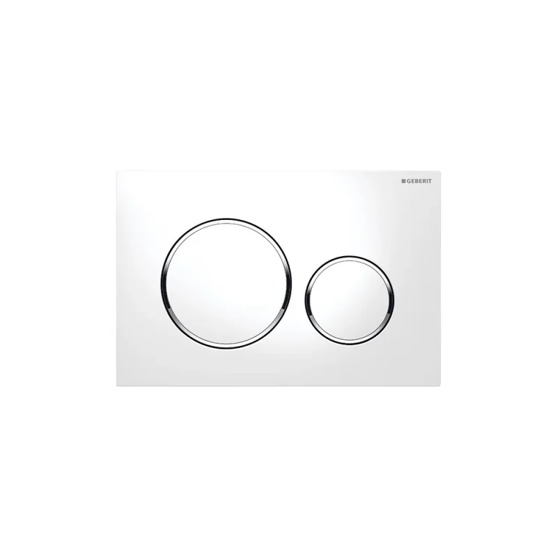 Geberit 115.882.jt.1 Sigma20 D/f Plate Matt White product image - Image 2