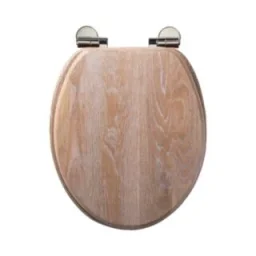 Roper Rhodes Traditional Secure Fix Soft Close Quick Release Wood Seat - Limed Oak product image - Image 3