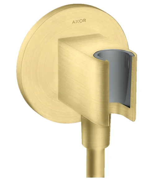 Axor Showersolutions Porter Unit Round Brushed Brass