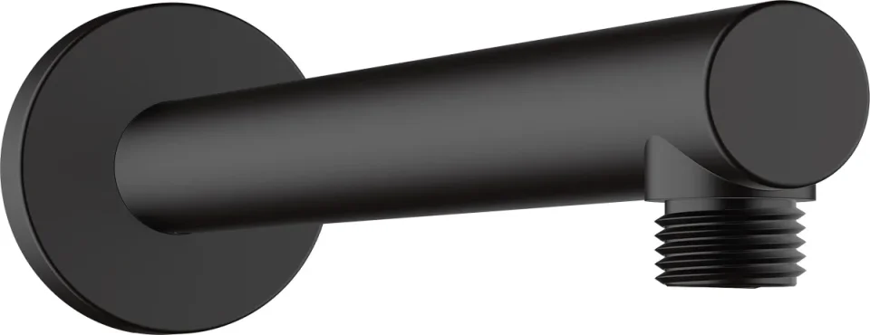 Hansgrohe Vernis Blend Shower Arm 24 Cm Matt Black detail view - Image 2