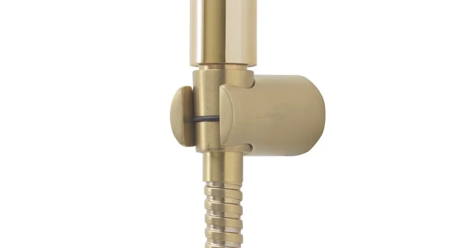 Roper Rhodes Shower Handset Wall Bracket - Brass product image - Image 2