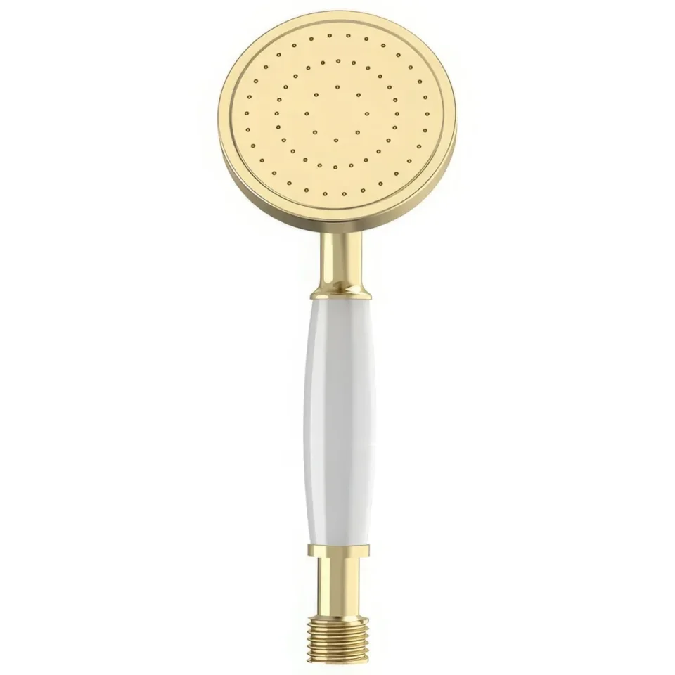 Roper Rhodes Traditional Shower Handset 80mm - Brass product image - Image 2