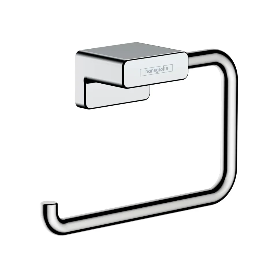 Hansgrohe Addstoris Q Roll Holder Without Cover Chrome product image - Image 3