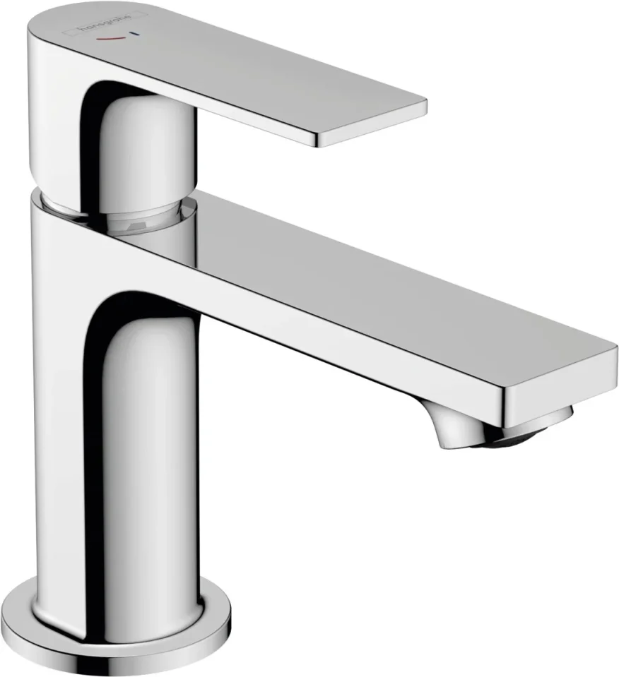 Hansgrohe Rebris S Single Lever Basin Mixer 80 Coolstart Without Waste Set Chrome product image - Image 4