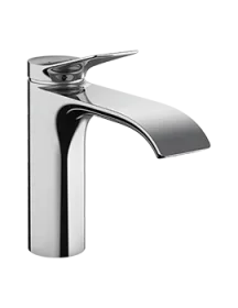 Hansgrohe Vivenis Single Lever Basin Mixer 110 Without Waste Set Chrome detail view - Image 2