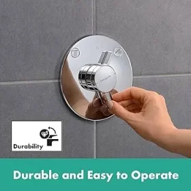 Hansgrohe Duoturn S Mixer For Concealed Installation For 2 Functions Chrome detail view - Image 4