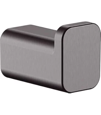 Hansgrohe Addstoris Q Towel Hook Brushed Black Chrome product image - Image 2