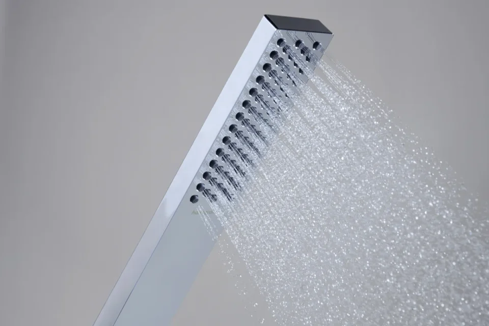 Hansgrohe Pulsify E Baton Hand Shower 100 1jet Ecosmart Chrome product image - Image 5