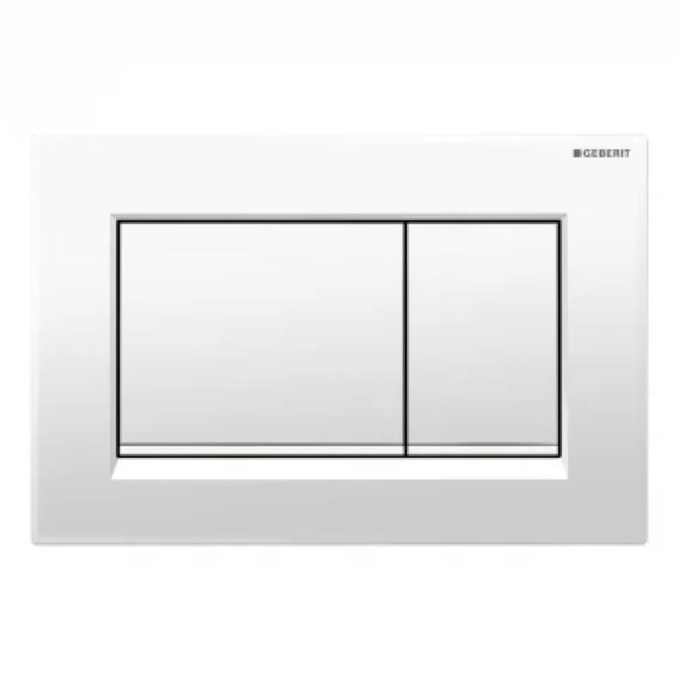 Geberit 115.883.11.1 Sigma 30 D/f/p Wh/matt Wh/wh product image - Image 2