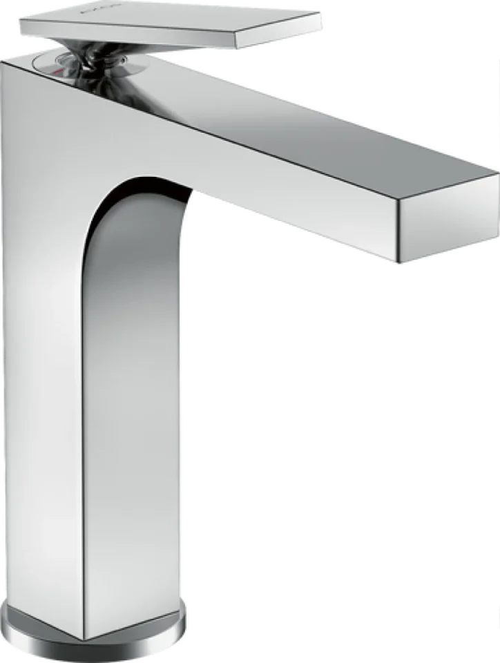 Axor Citterio Single Lever Basin Mixer 160 With Lever Handle And Waste Set Chrome product image - Image 3