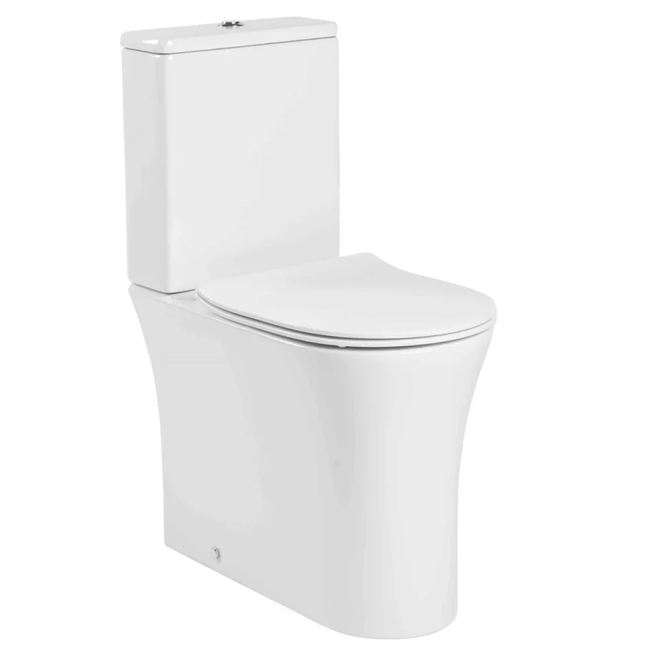 Roper Rhodes Radar Comfort Height Fully Enclosed Close Coupled Pan - White product image - Image 3