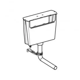 Geberit Low Height Concealed Cistern (excl. Button) detail view - Image 3