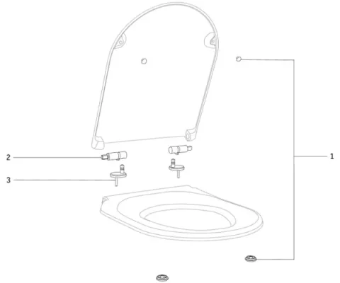 Geb 574130000 Icon Sc Wc Seat detail view - Image 2