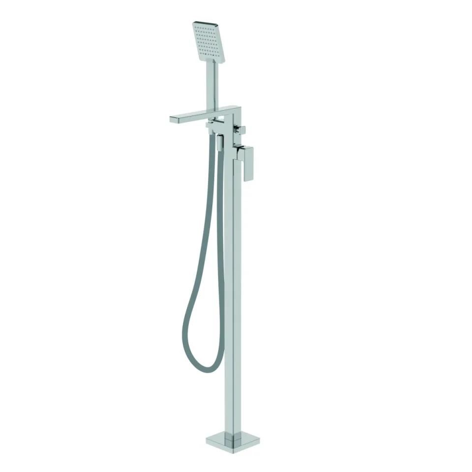 AVA Linea Floor Mounted Bath Shower Mixer product image - Image 2