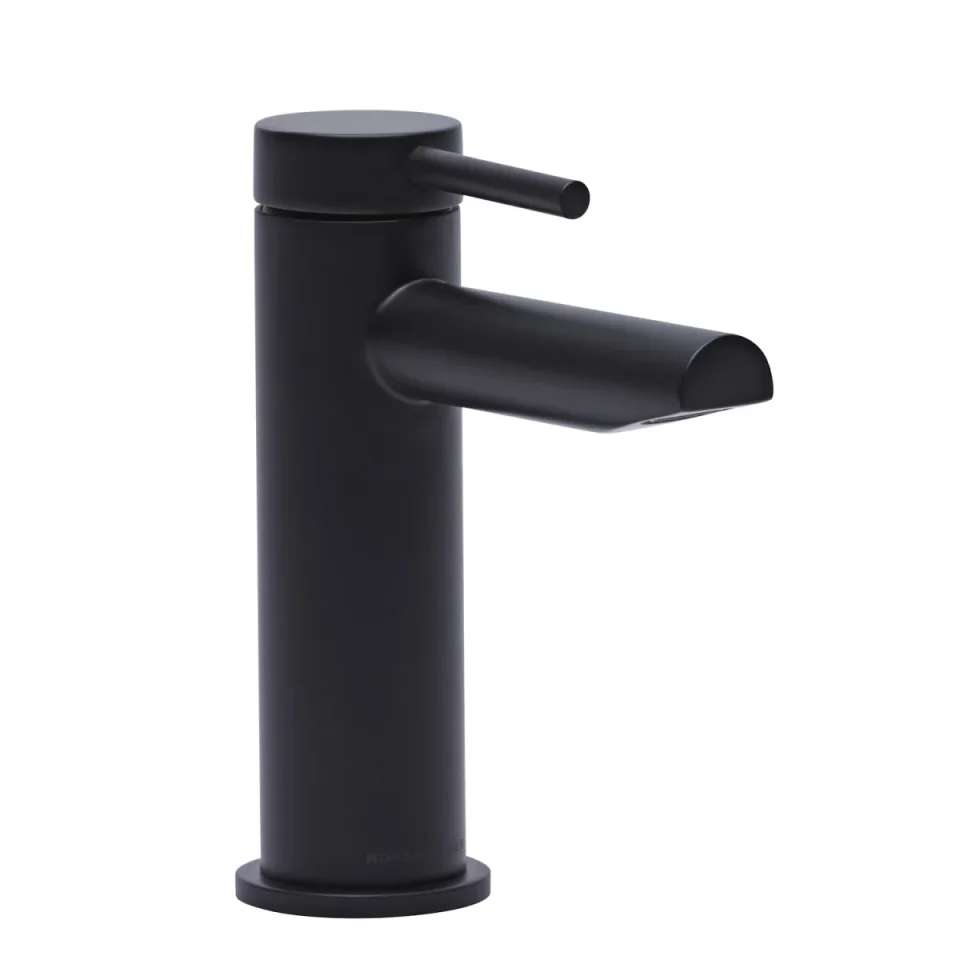 Roper Rhodes Storm-nova Basin Mixer With Click Waste - Black product image - Image 3