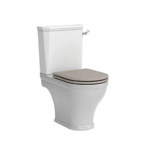 Roper Rhodes Parchment D Shape Wooden Toilet Seat product image - Image 2