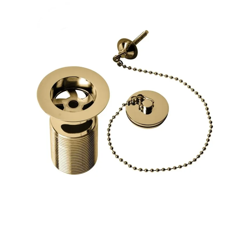 Roper Rhodes Plug And Chain Basin Waste - Brass product image - Image 2