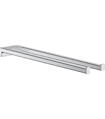 Hansgrohe Addstoris Q Towel Holder Twin-handle Chrome product image - Image 2