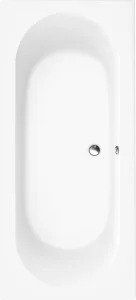 Villeroy and Boch O.novo Rectangular bath 1800 x 800 mm, White Alpin
