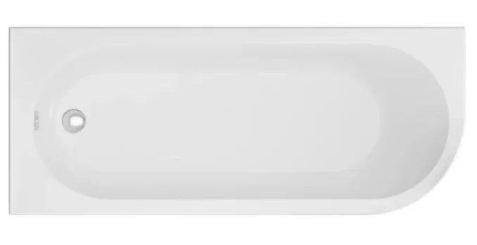 Eastbrook Biscay Se Lh 1800x750 (440) Beauforte White product image - Image 1