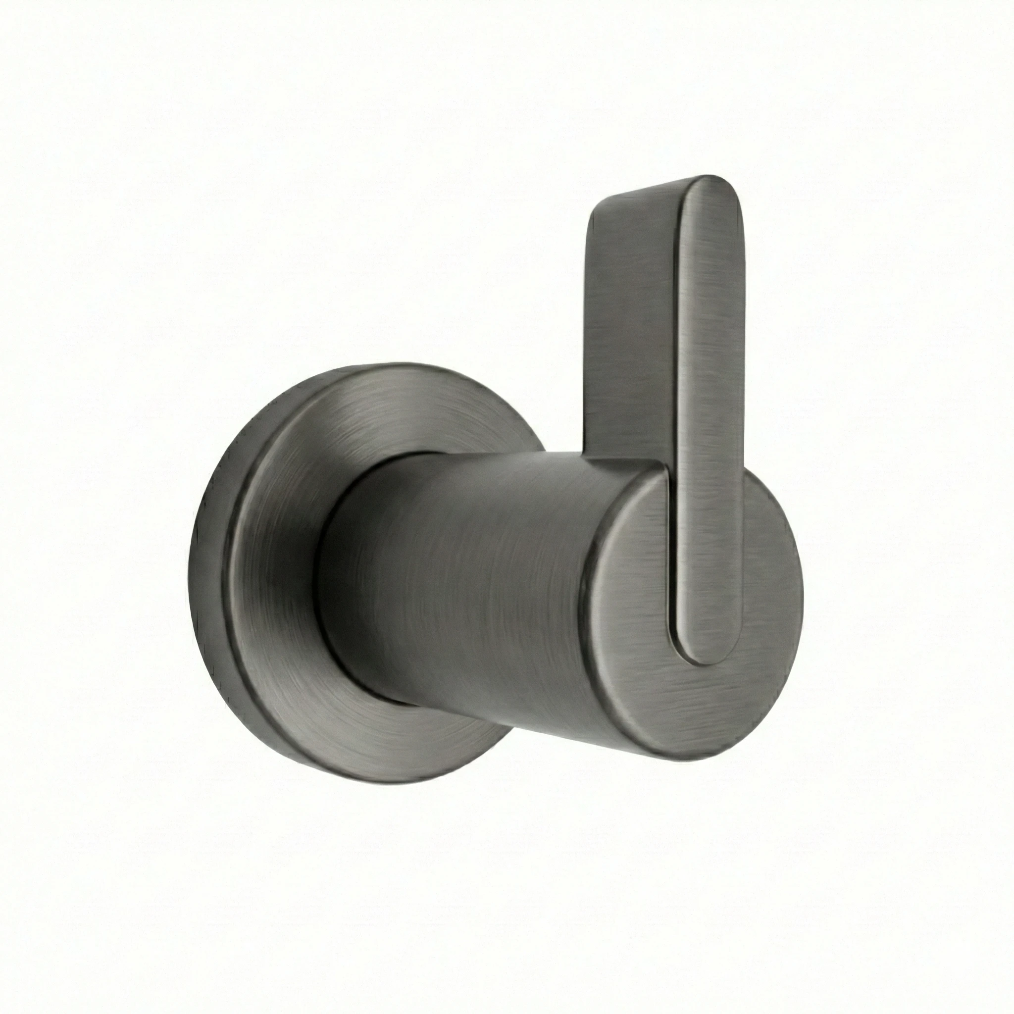 Ava Elegance Stainless Steel Robe Hook - Brushed Black